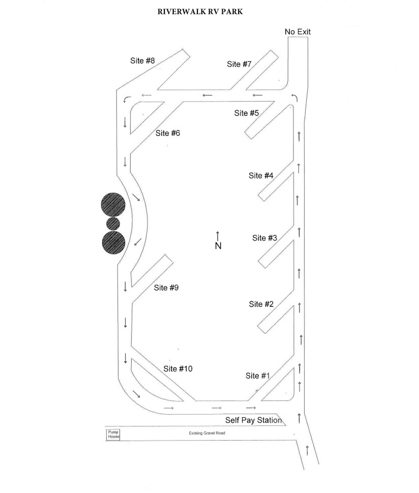 Camp site map